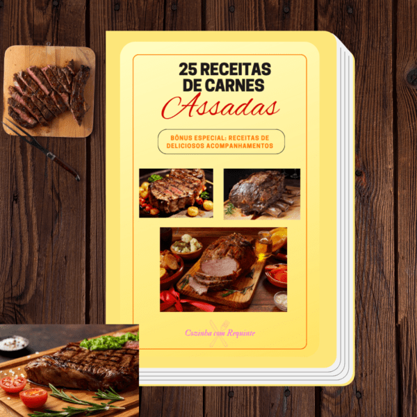 25 Receitas de Carnes Assadas